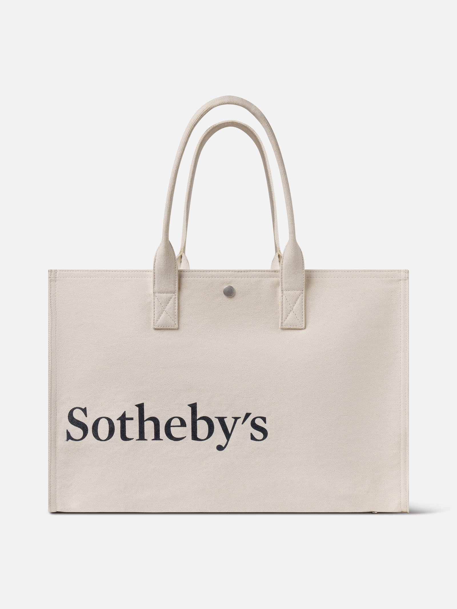 SOTHEBY’S LARGE TOTE BAG IN CREAM/NAVY
