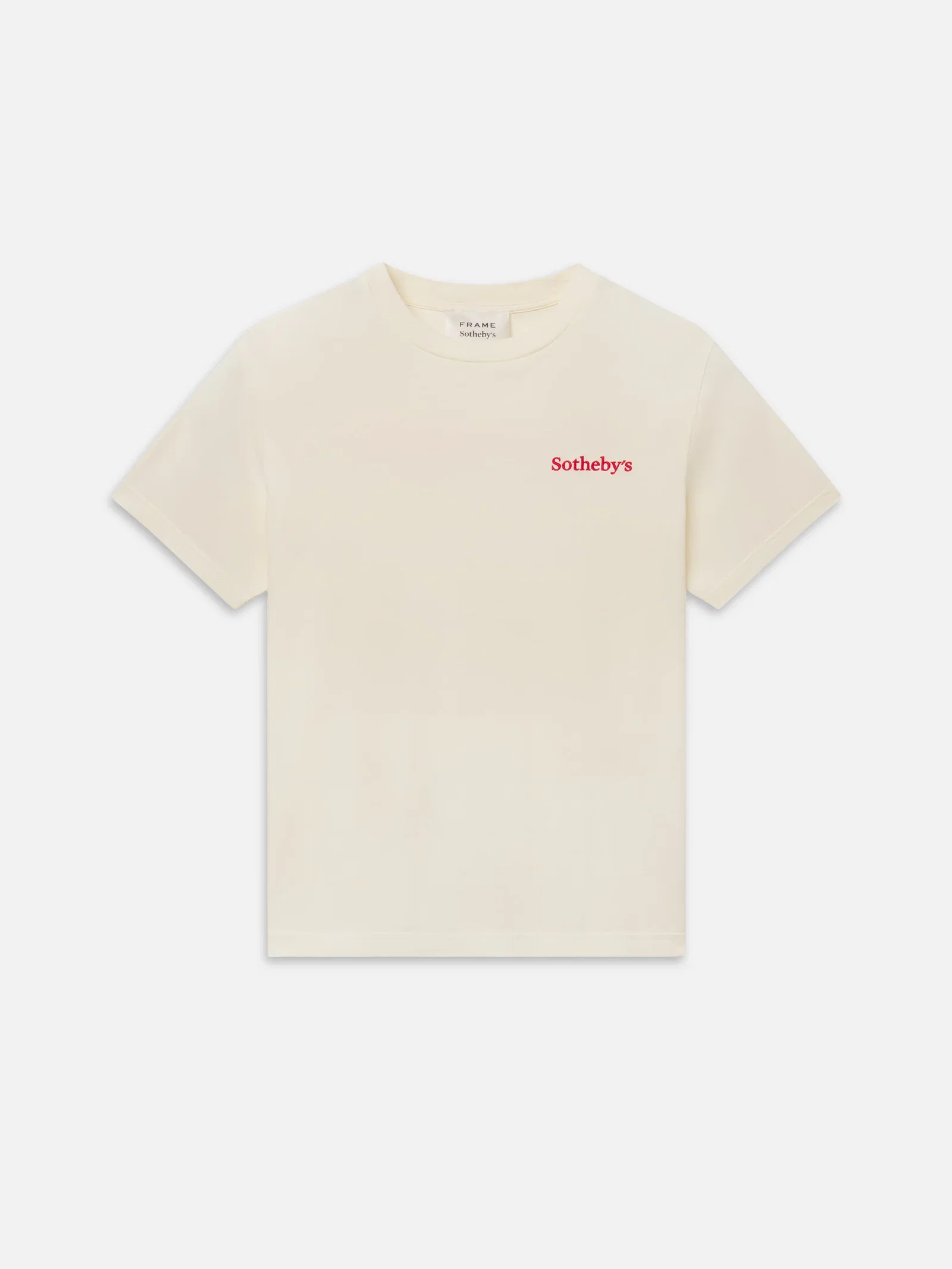 SOTHEBY’S TEE IN CREAM WASHED