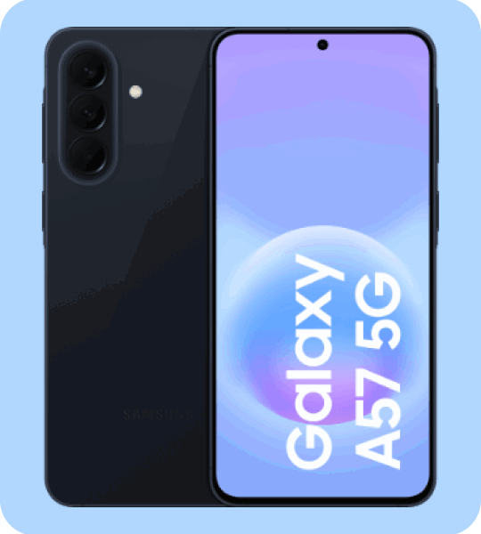 Samsung Galaxy A57 5G, coloris noir
