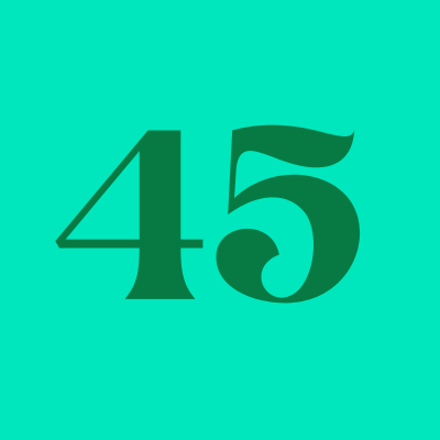 45