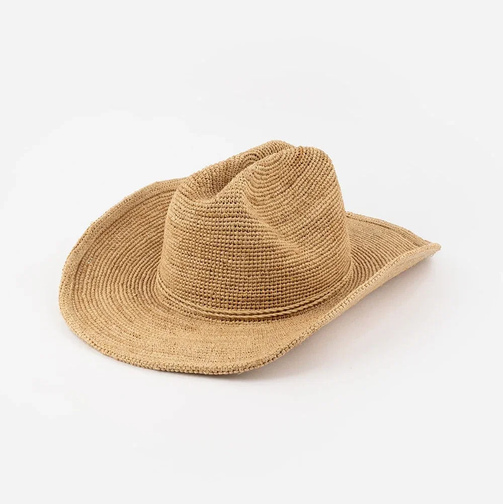 Image of Ames Packable Straw Cowboy Hat