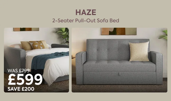 Haze 2-Seater Pull-Out Sofa Bed