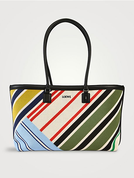 Large Verano Embroidered Canvas Tote Bag