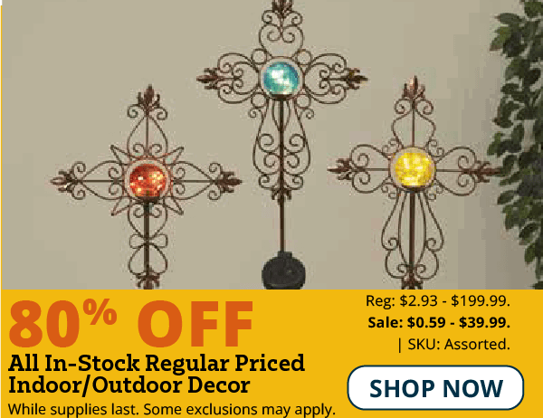 80% OFF DECOR