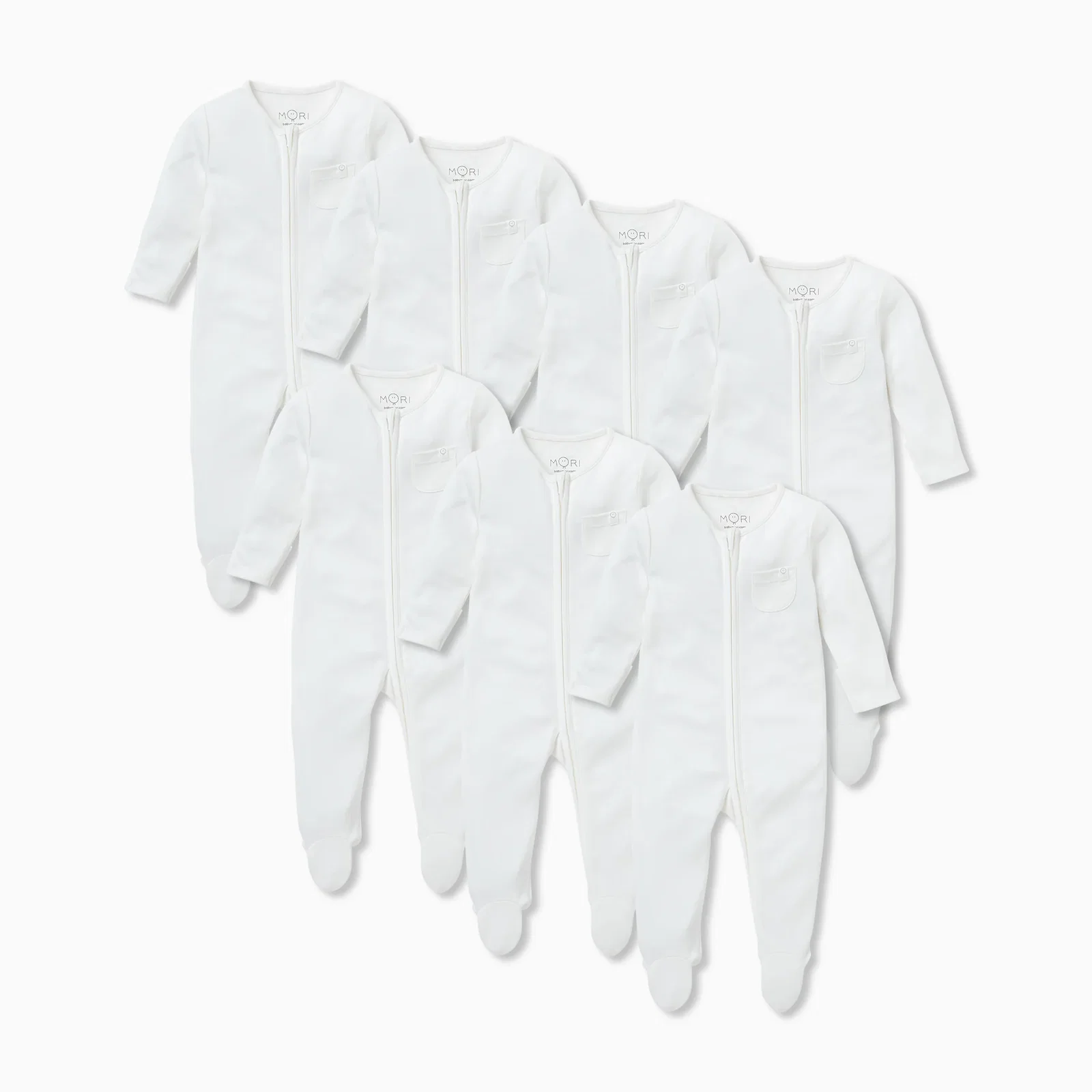 Image of Clever Zip Sleepsuit 7 Pack