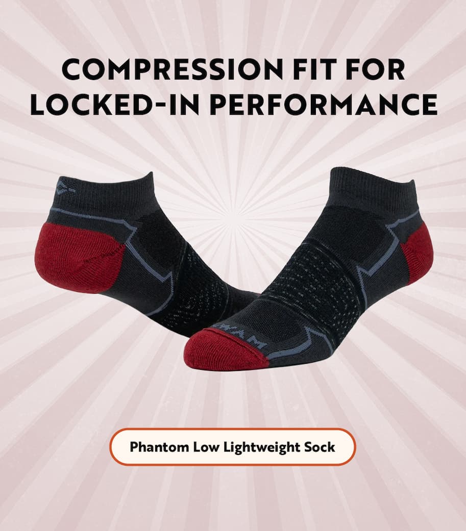 Phantom Low Lightweight Sock