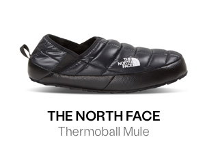 The North Face Women's Thermoball Traction Mule IV Slip Ons in Black