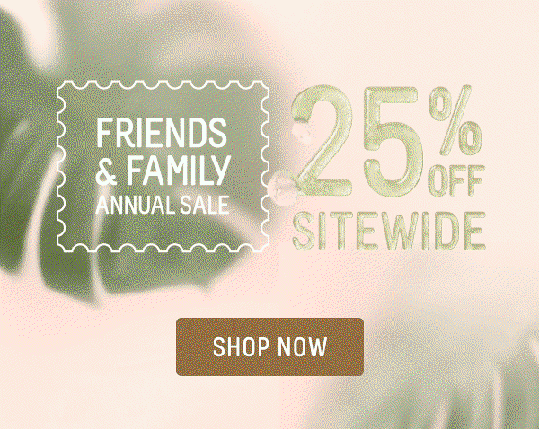 25% off sitewide