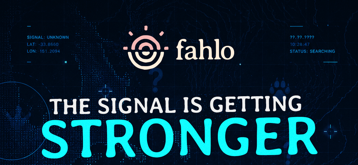 The signal is getting stronger!