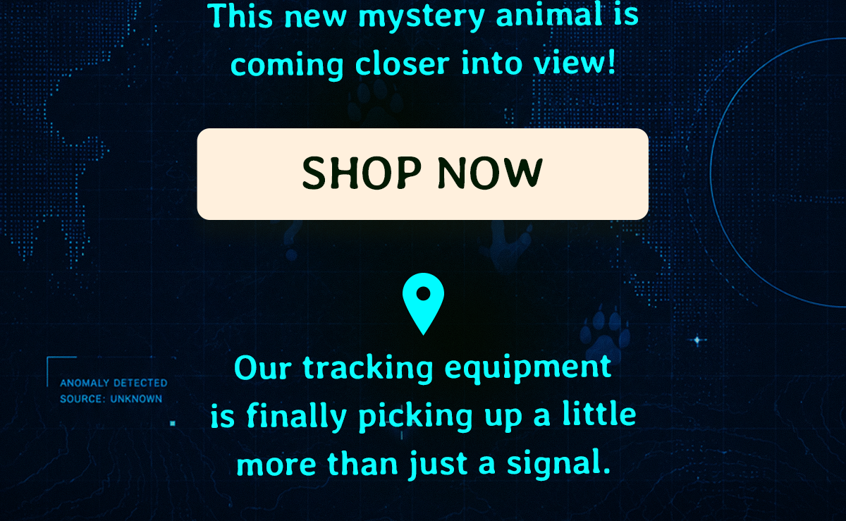 This new mystery animal is coming into view!