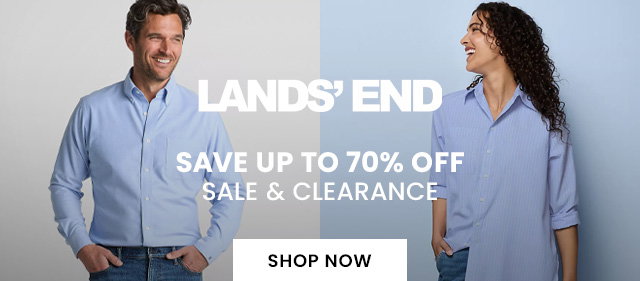 Lands' End – Save Up To 70% Off – Sale & Clearance – SHOP NOW