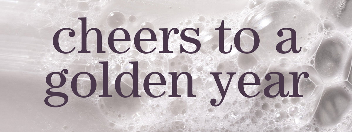 cheers to a golden year