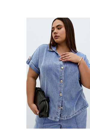 Shop the Tilly Cotton Denim Shirt