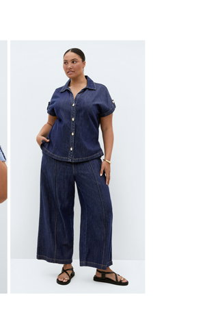 Shop the Tilly Cotton Denim Pant