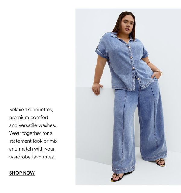 Shop the Tilly Cotton Denim Pant