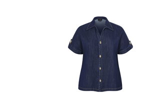 Shop the Tilly Cotton Denim Shirt