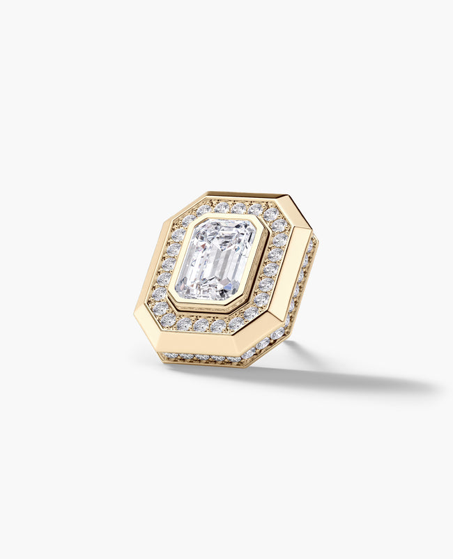 halo-gold-emerald-cut-single-stud-earring-with-1-40ct-diamonds