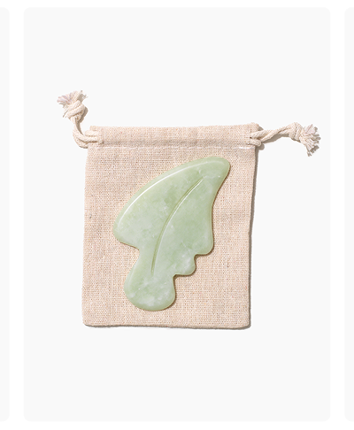 Natural jade gua sha