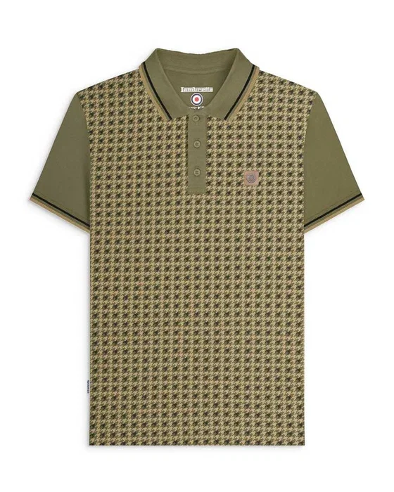 Houndstooth Polo