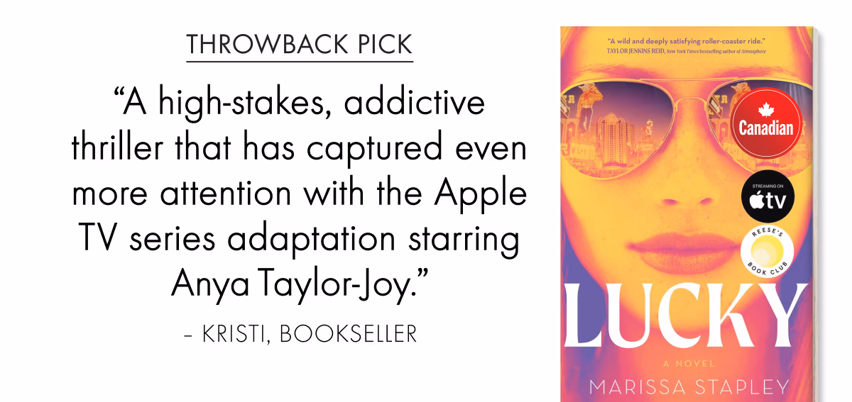 A high-stakes, addictive thriller that has captured even more attention with the Apple TV series adaptation starring Anya Taylor-Joy.