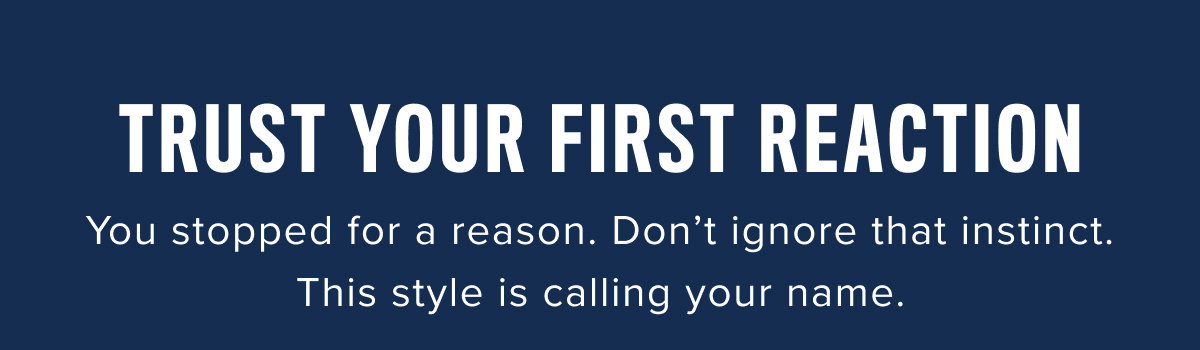the style is ready and waiting for you. add to your cart before it's gone