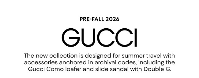 Gucci Pre-Fall 2026