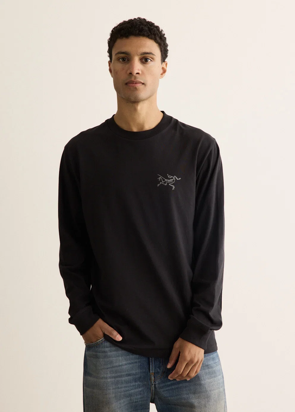Image of Kragg Cotton Long Sleeve T-Shirt