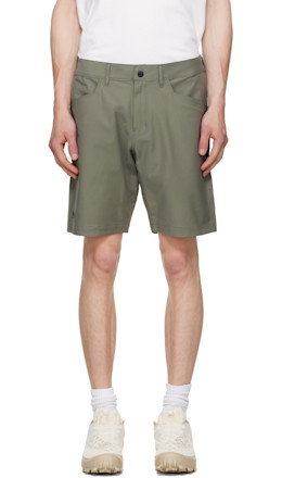 Green Kragg Cotton Shorts - Arc'teryx