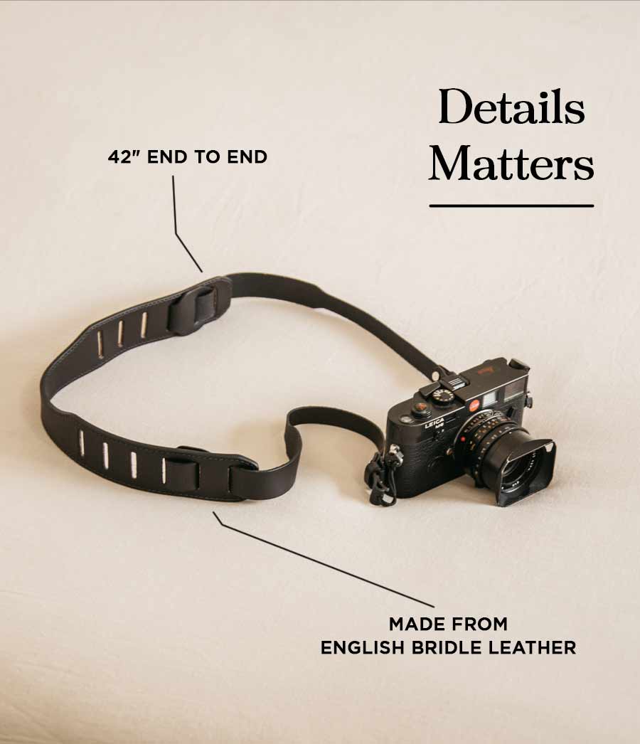Details Matter - 42" End to End - Made From English Bridle Leather