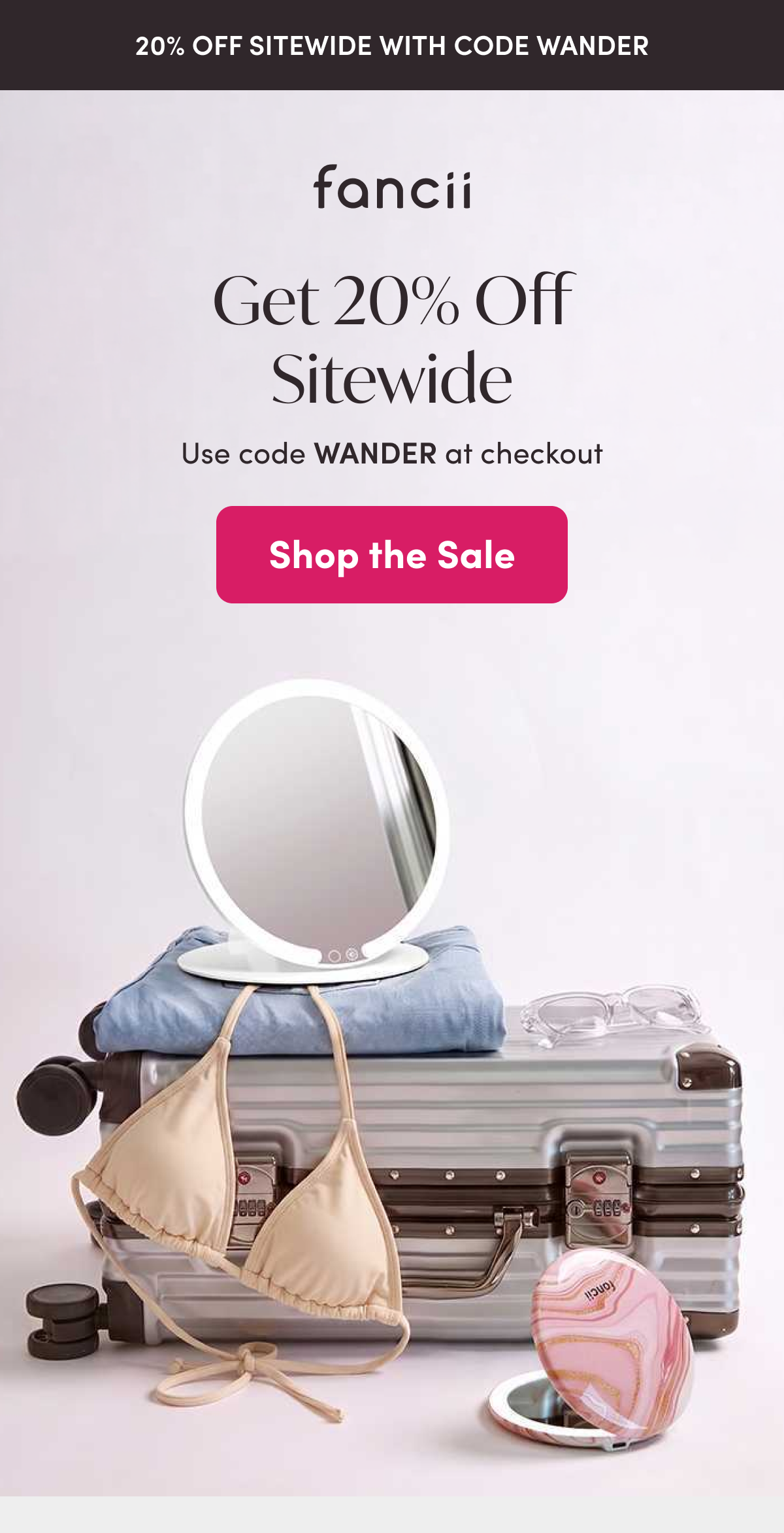 Get 20% Off Sitewide