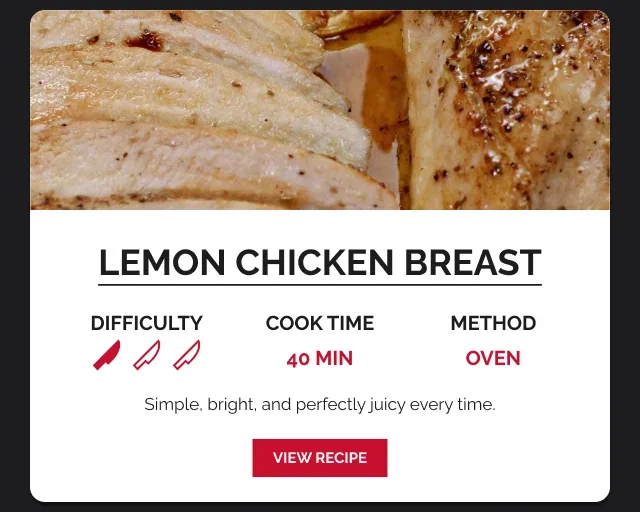 Lemon Chicken Breast