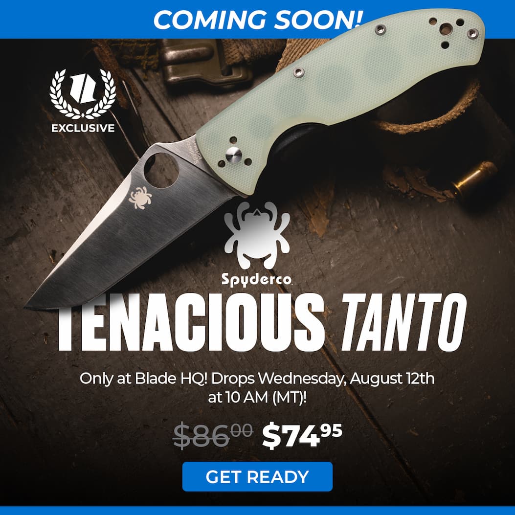 Coming Soon: Spyderco Tenacious Tanto