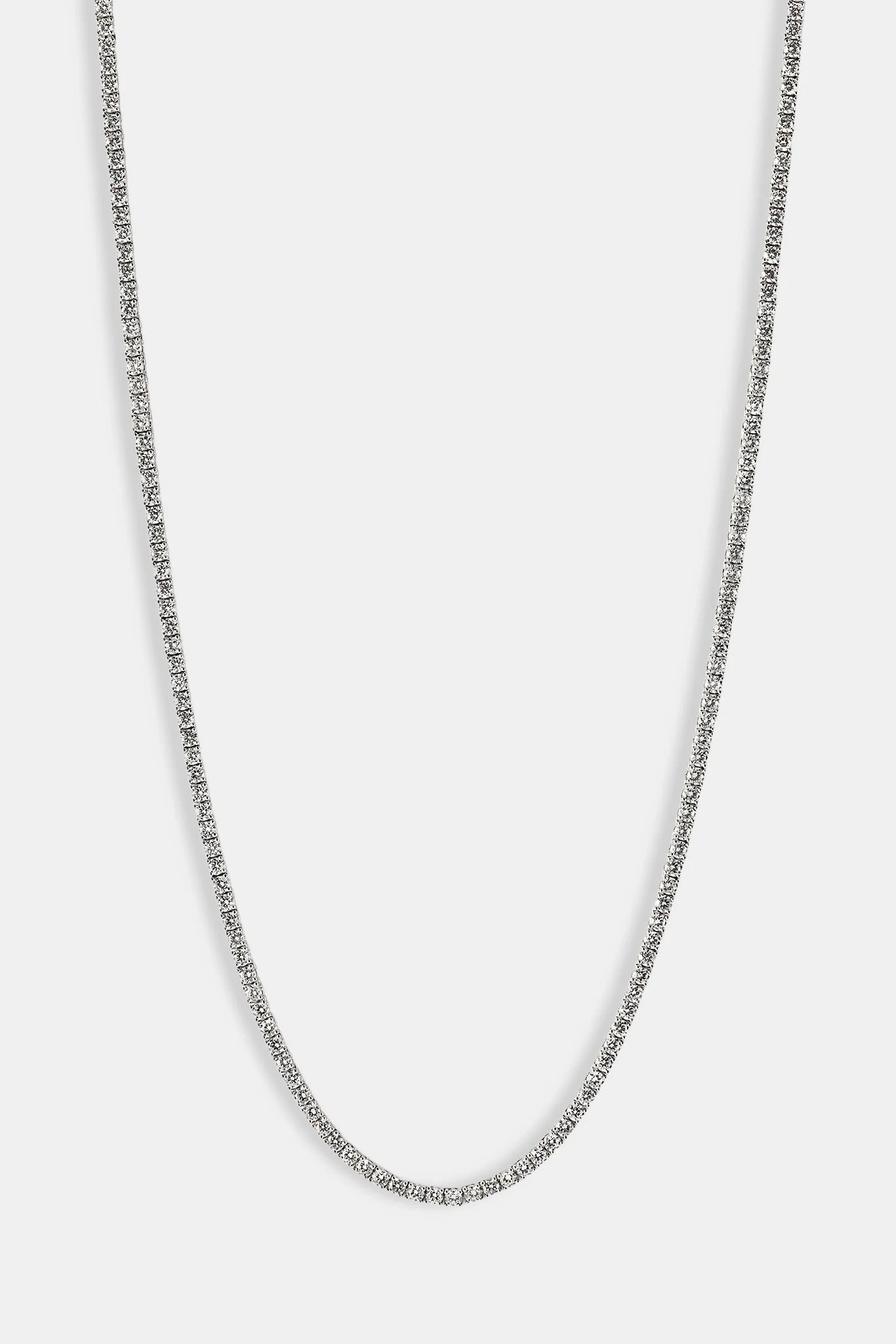 Image of Tennis Chain - 3mm - White