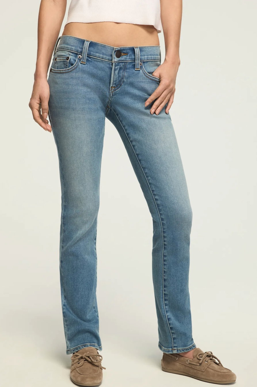 Image of Lucky Brand Ultra Low Rise Skinny - Women's Pants Denim Skinny Jeans in Omg Wash