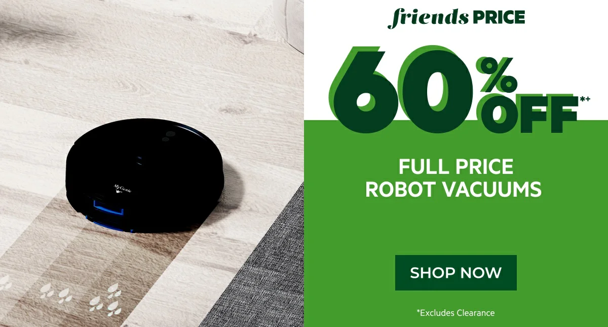 60% Off Robot Vacuums
