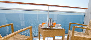 Balcony suites