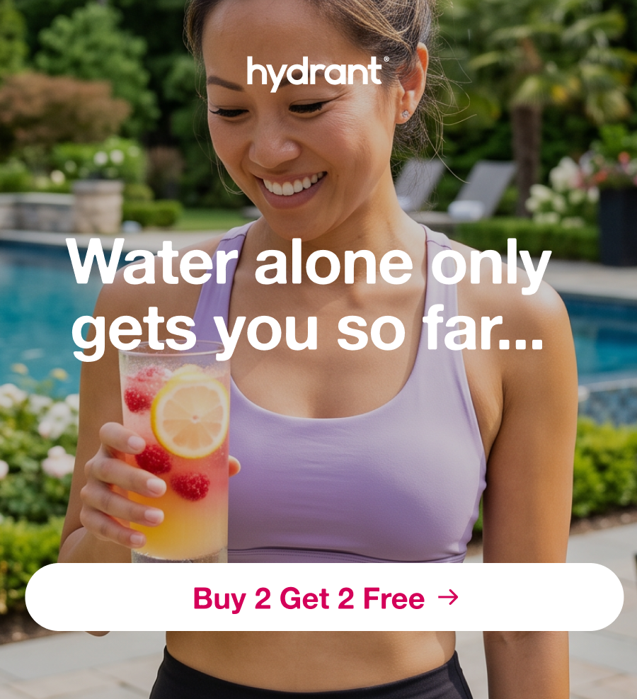 Water alone only gets you so far... | Buy 2 Get 2 Free