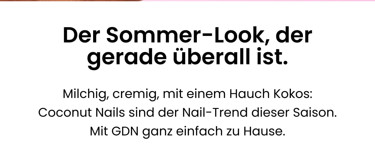 Der Sommer-Look, der gerade überall ist.