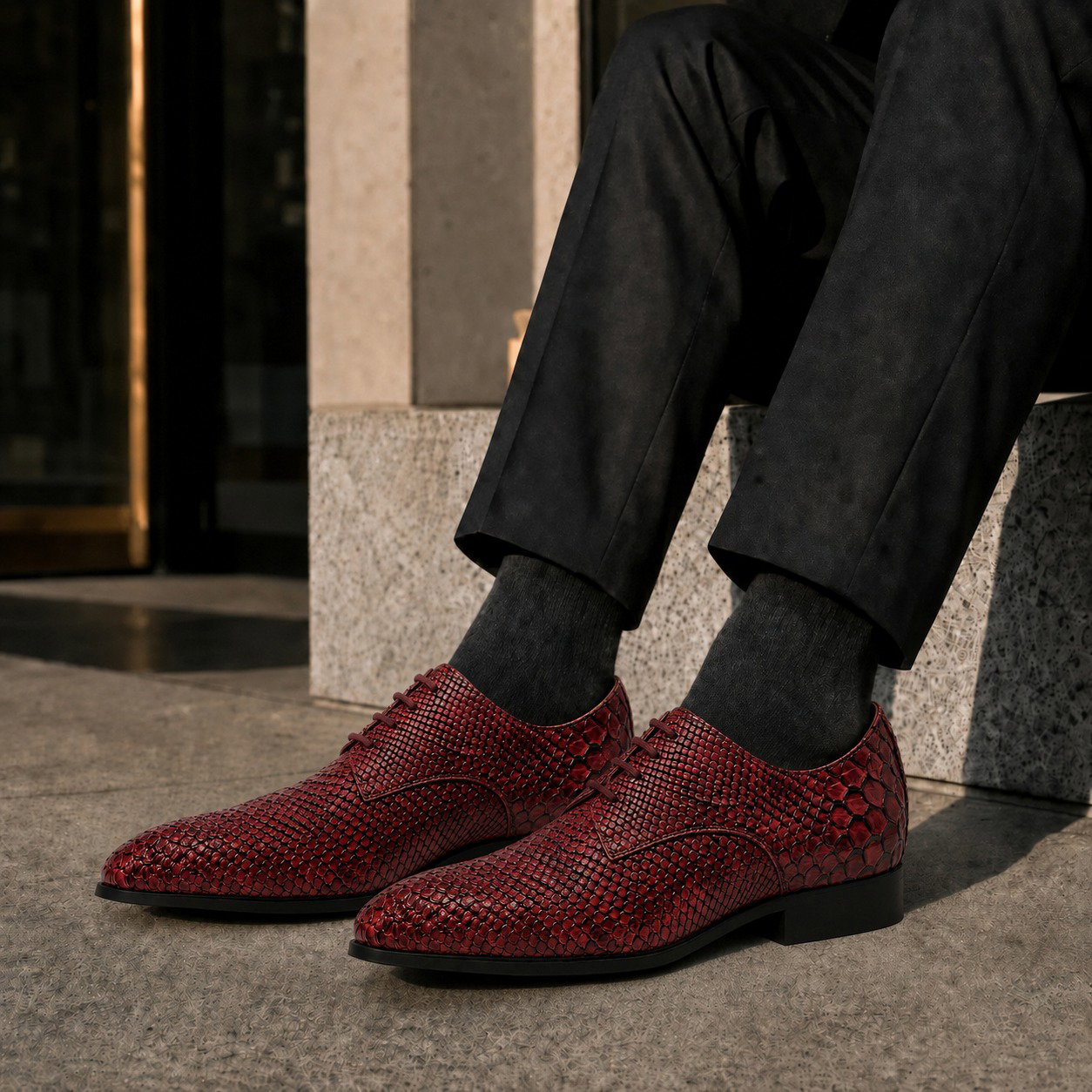 #9. Red Serpent Eleganter Schuh