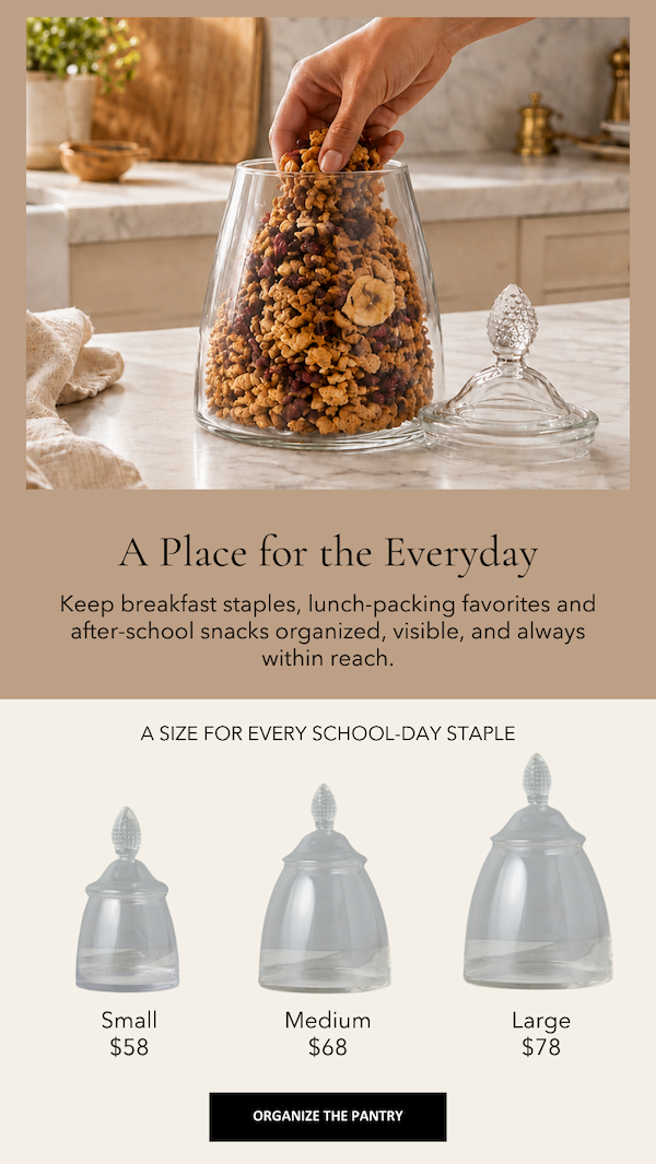 Teardrop Bon Bon Jars