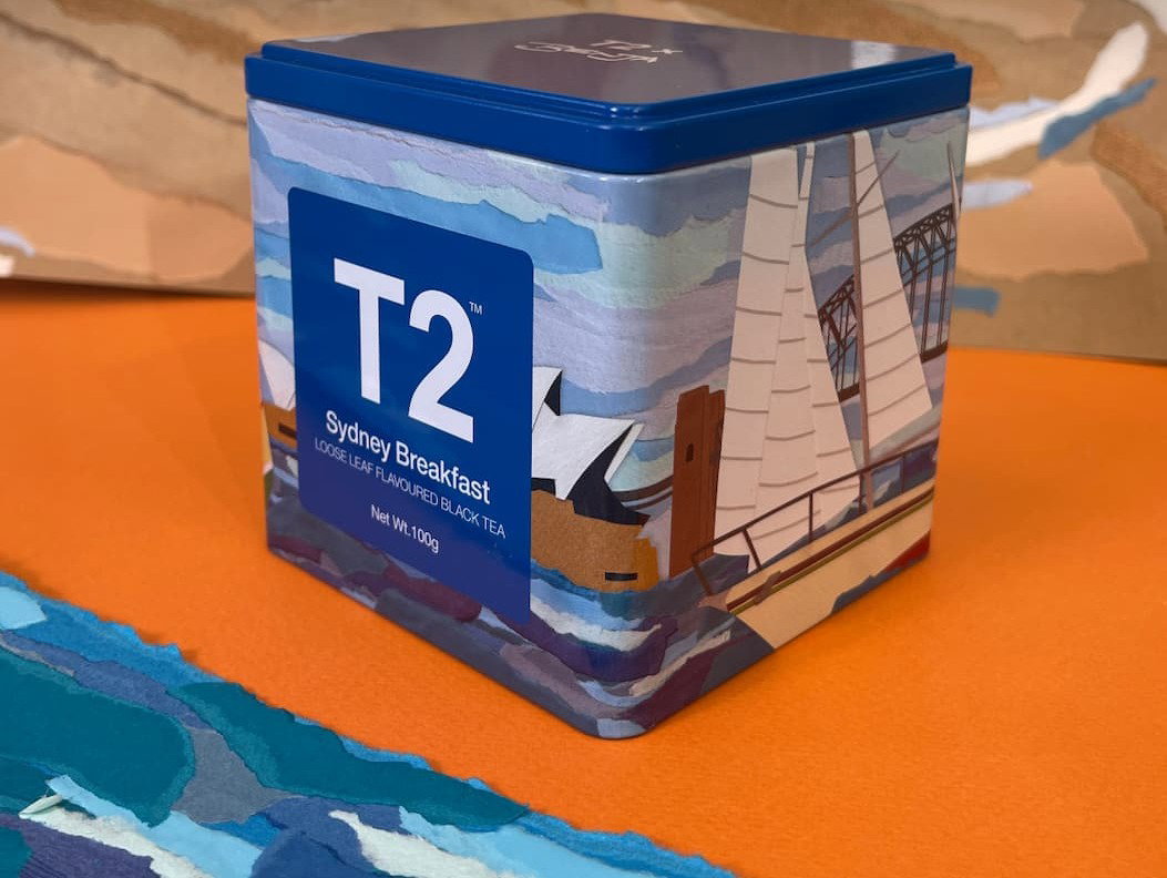Sydney tea tin
