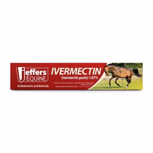 Jeffers Ivermectin Horse Dewormer Gel, Apple Flavored