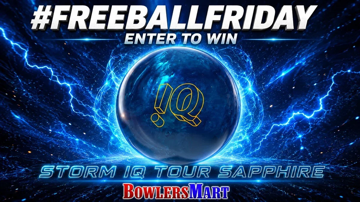 Free Ball Friday: enter to win a Storm IQ Tour Sapphire. Enter now.