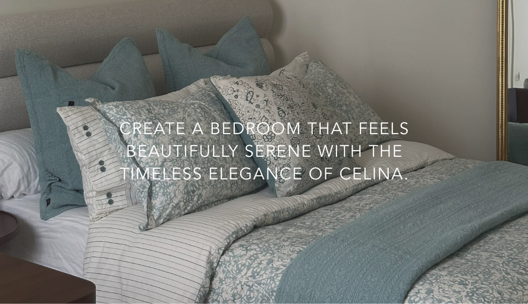 Create a bedroom that feels beautifully serene with the timeless elegance of Celina.