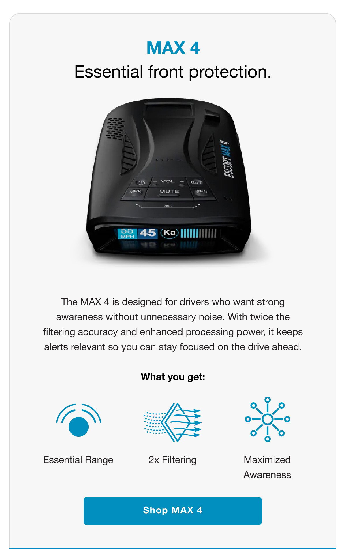 MAX 4 - Confident detection, simplified