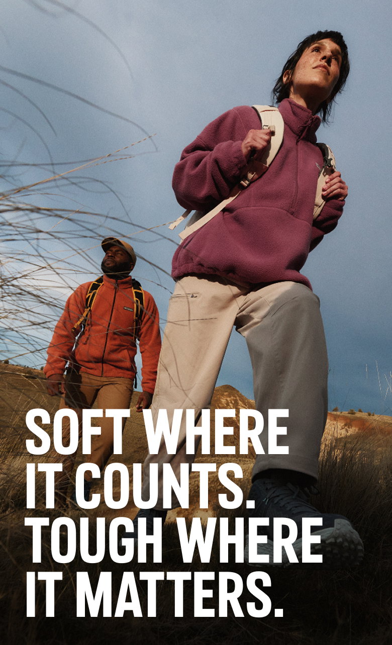 Soft where it counts. Tough where it matters.