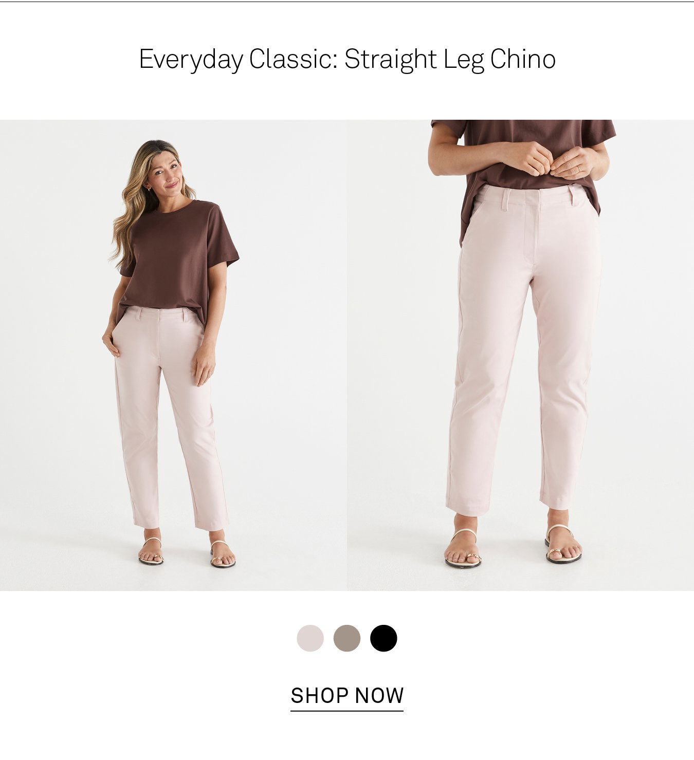 Straight Leg Chino