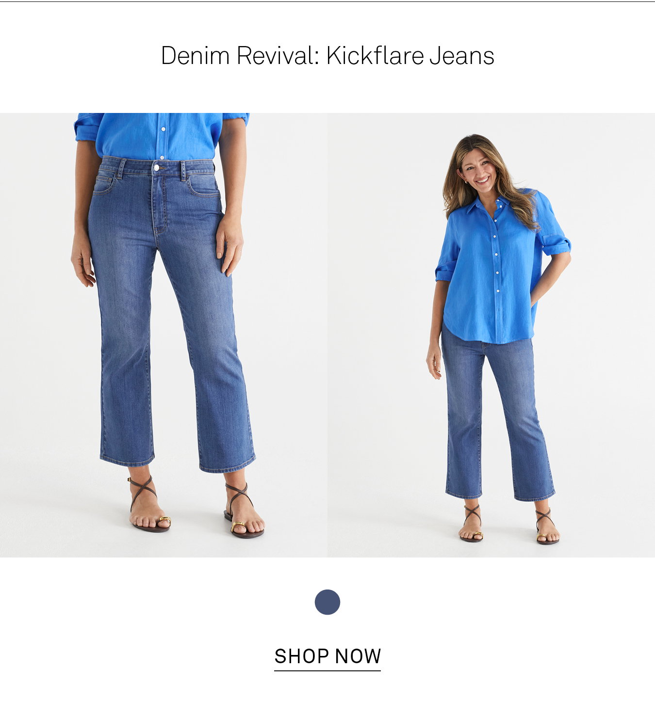 Kickflare Jean - Dark Wash