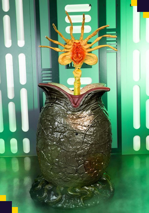 3FT Hatching Ovomorph Alien Animatronic Decoration