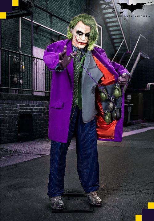 6FT DC Dark Knight Joker Animatronic Decoration